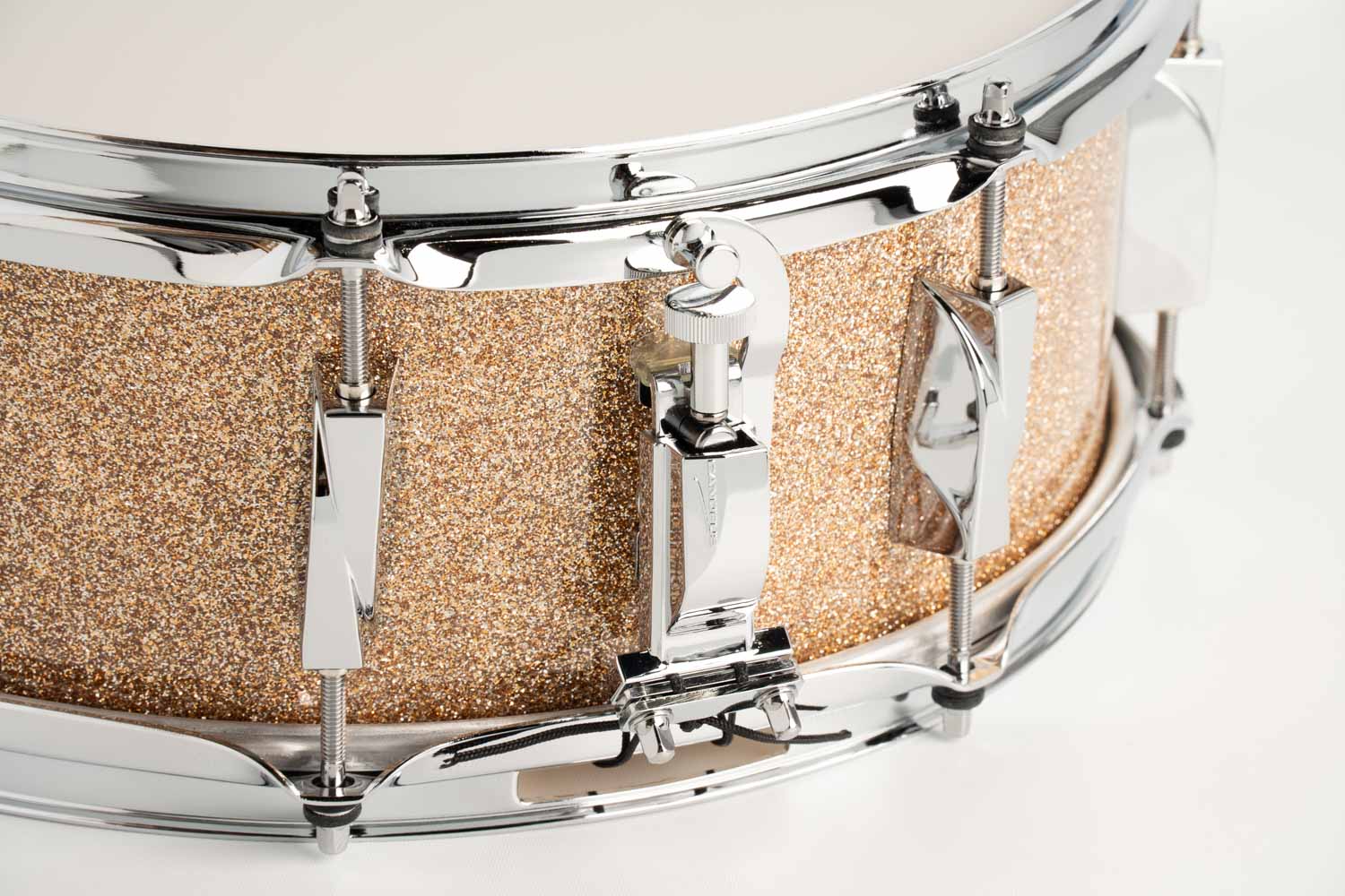 JSM-1455 CPS 刃 YAIBA Maple Snare Drum Champagne Sparkle LQ