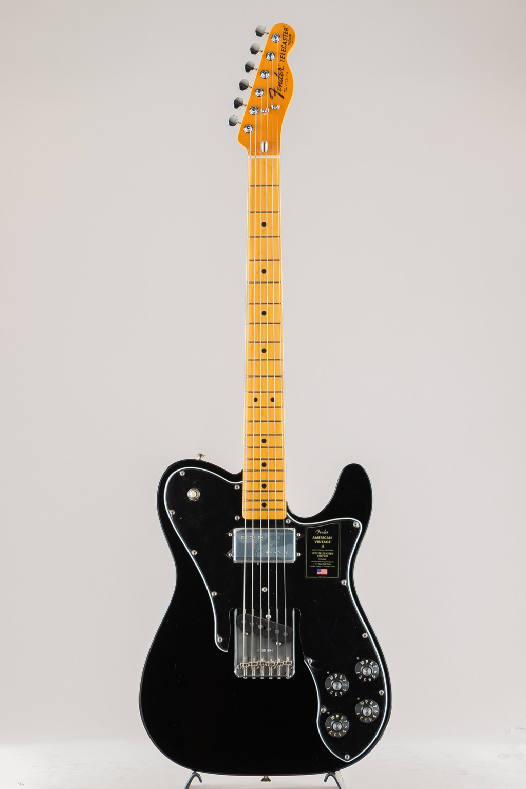 American Vintage II 1977 Telecaster Custom/Black/M