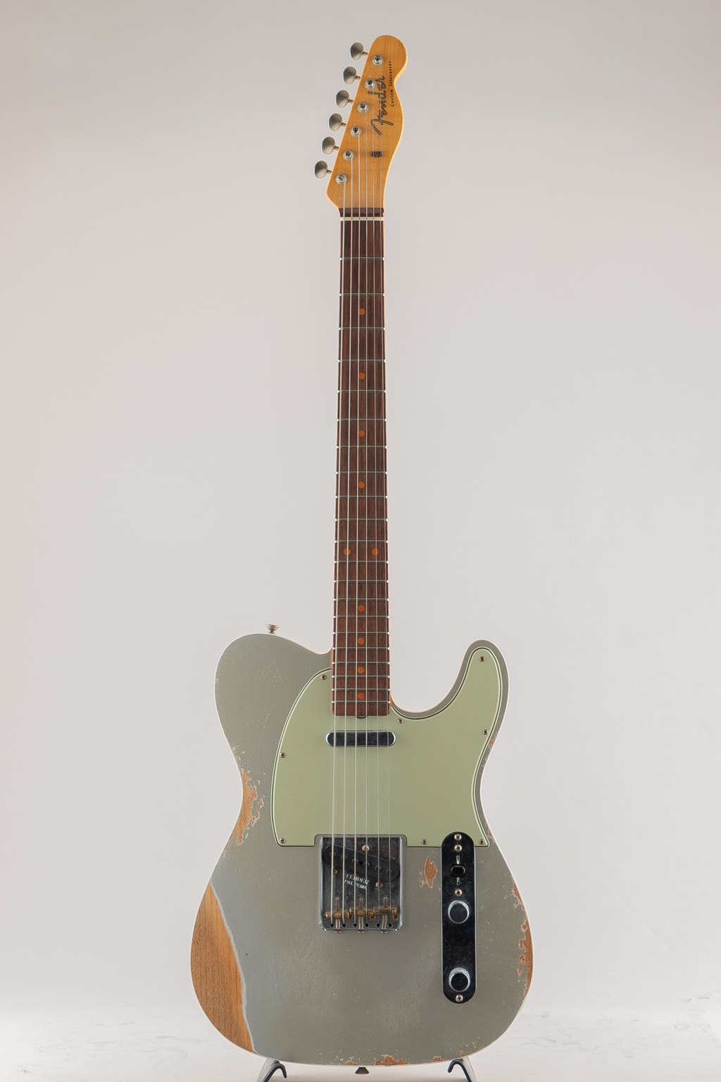 60 Custom Telecaster Heavy Relic/Aged Inca Silver
