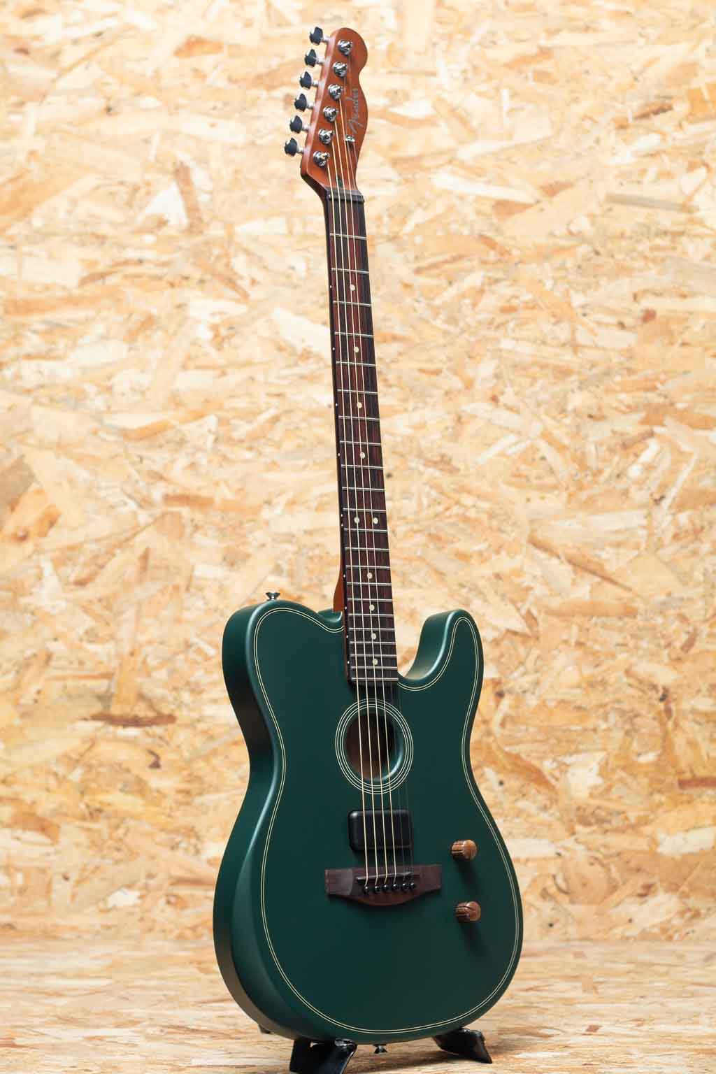 FSR Acoustasonic Standard Telecaster Britishi Racing Green