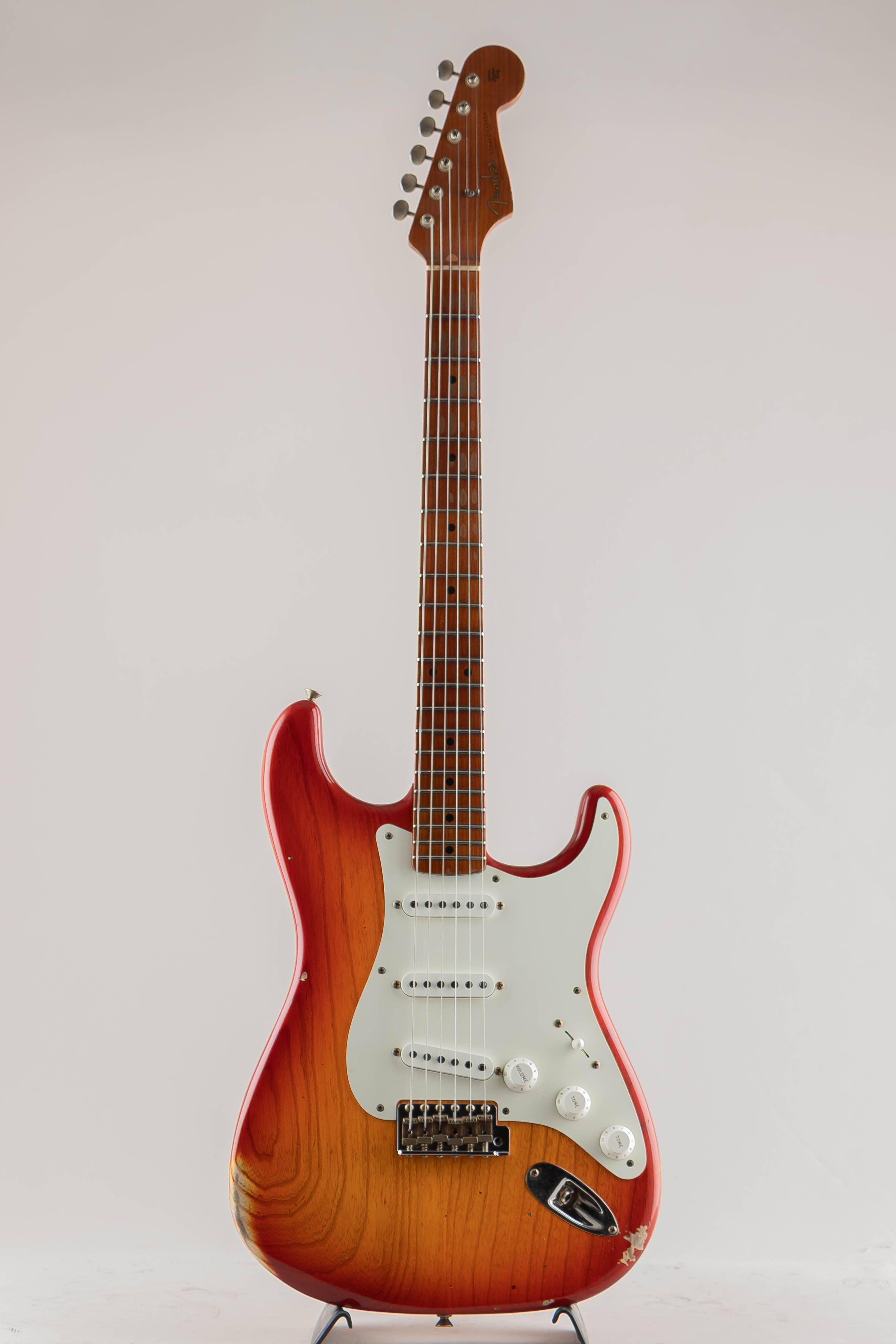 Limited 50s Dualmag II Stratocaster Relic/Aged Cherry Sunburst