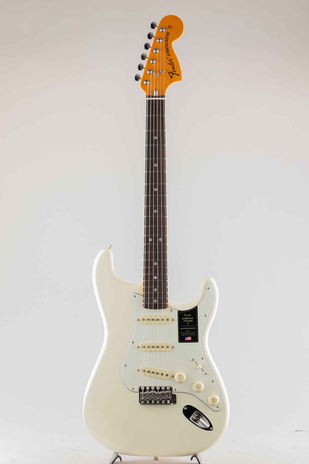 American Vintage II 1973 Stratocaster/Olympic White/Rosewood Fingerboard