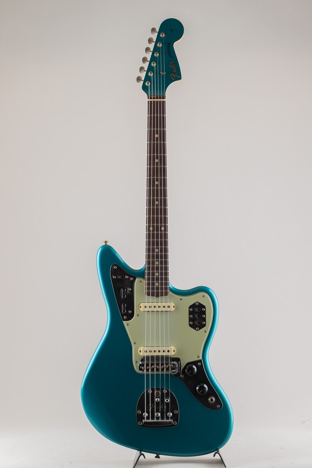 1962 Jaguar Journeyman Relic Matching Head/Ocean Turquoise Metallic