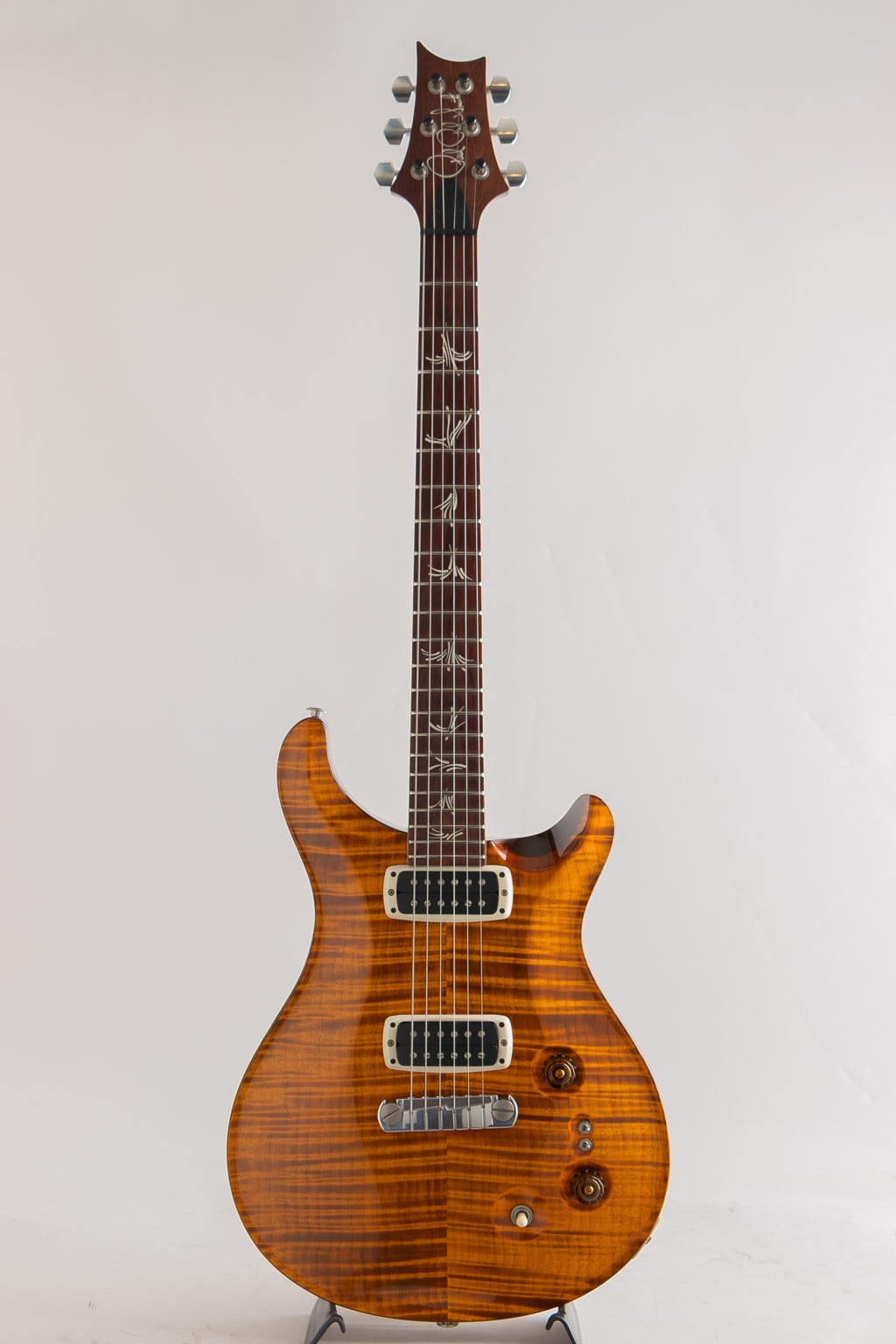 Paul's Guitar Artist Maple Yellow Tiger Pattern Neck