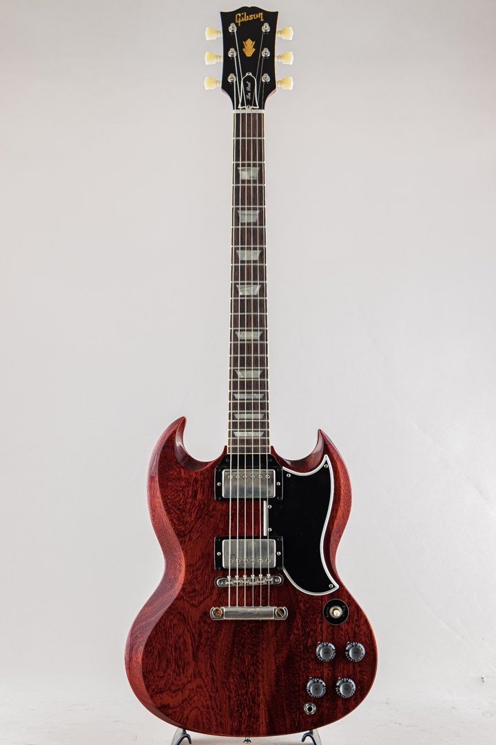 Historic Collection 1961 Les Paul SG Standard Reissue Stop-Bar VOS Cherry Red【S/N:601691】
