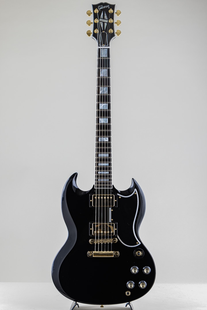 SG Custom 2-Pickup w/Ebony Fingerboard Gloss Ebony【S/N:CS601048
