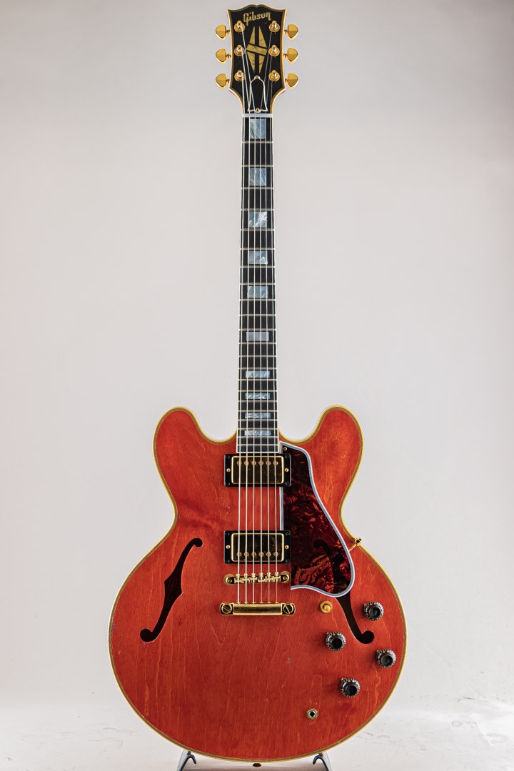 Murphy Lab 1959 ES-355 Reissue Stop Bar Watermelon Red Light Aged 【S/N:A960008】