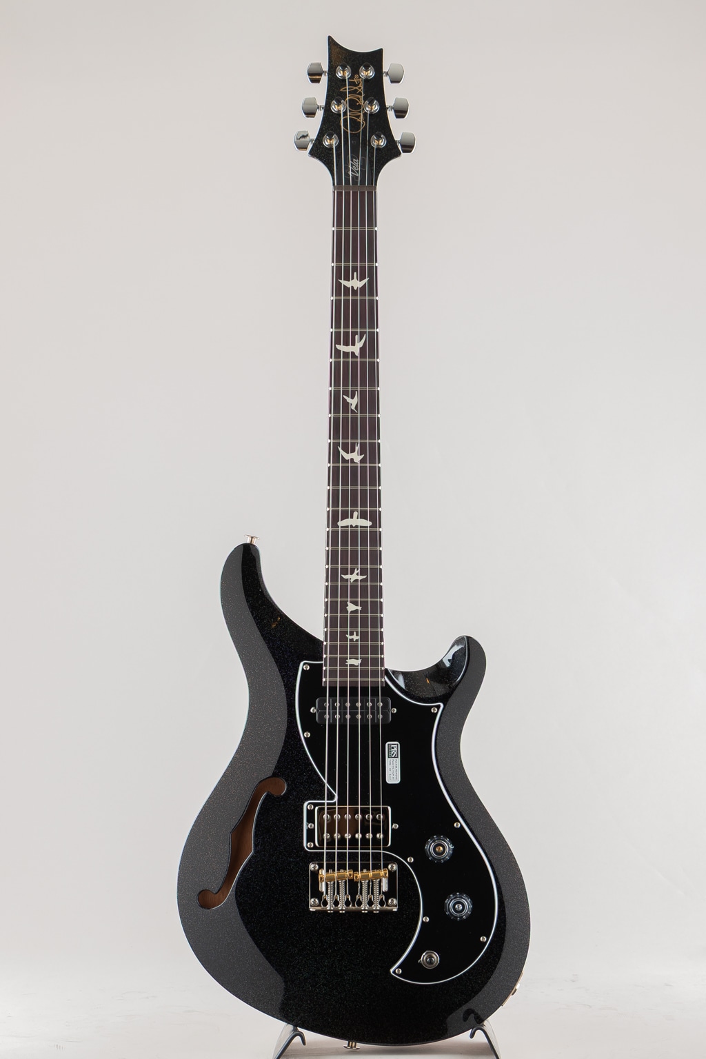 S2 Vela Semi Hollow Black Rainbow Holoflake 2025【Paul Reed Smith