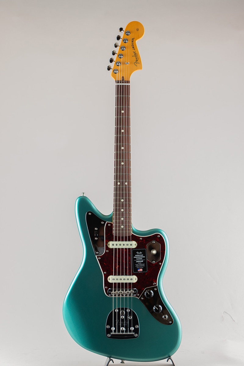 American Professional Classic Jaguar /Faded Sherwood Green Metallic/Rosewood Fingerboard