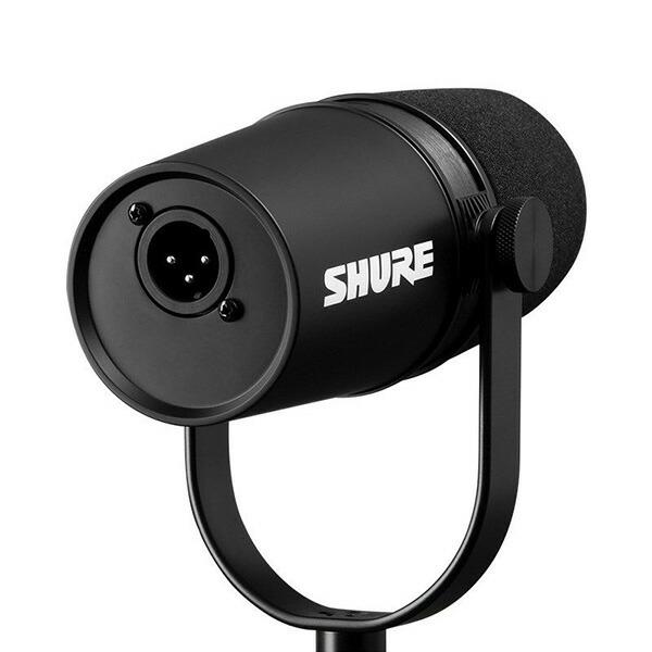 【Gator SH-DESKTOP1 (卓上マイクスタンド)付】 SHURE ポッドキャスト マイクロホン XLR接続 MV7X-J 《国内正規品 2年保証》