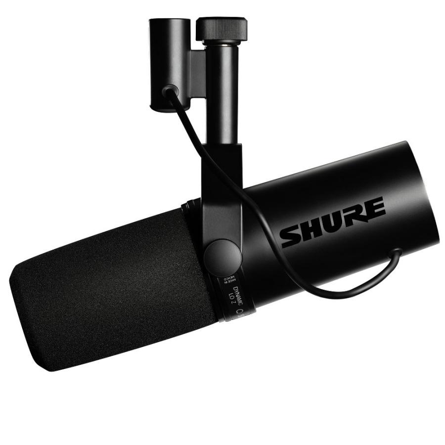 【限定数】 SHURE SM7dB ダイナミック マイク カーディオイド型 《Gator SH-SM7LWCASE(専用ケース) + SH-DESKTOP1(卓上スタンド)付 国内正規品 2年保証》