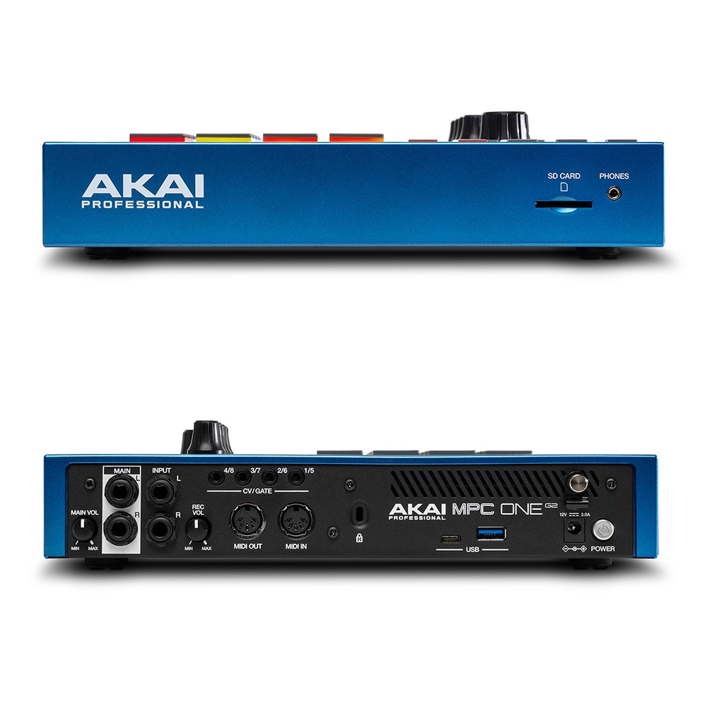 《6月下旬発売》 AKAI アカイ MPC One G2 サンプラー、シーケンサー、エフェクトプロセッサー スタンドアローン