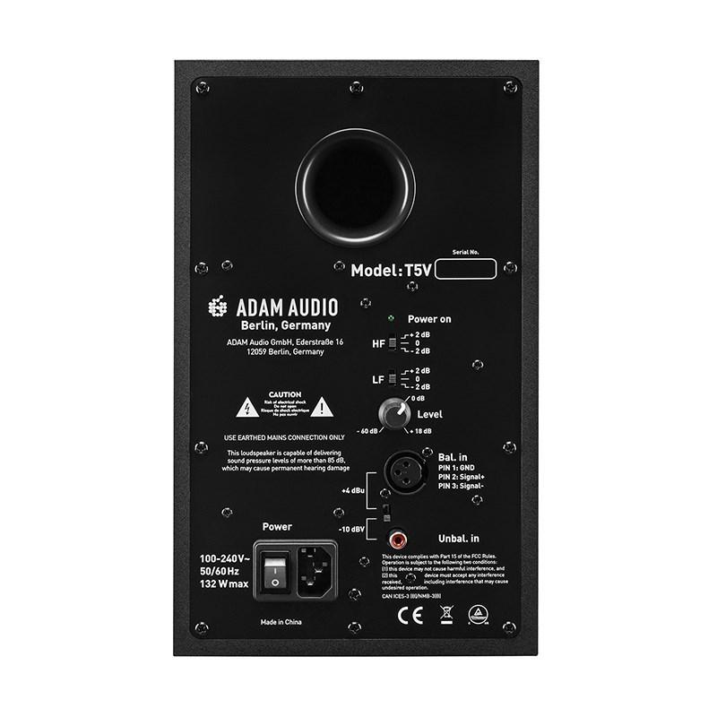 ADAM Audio T5V ペア セット 黒 モニタースピーカー アダムオーディオ