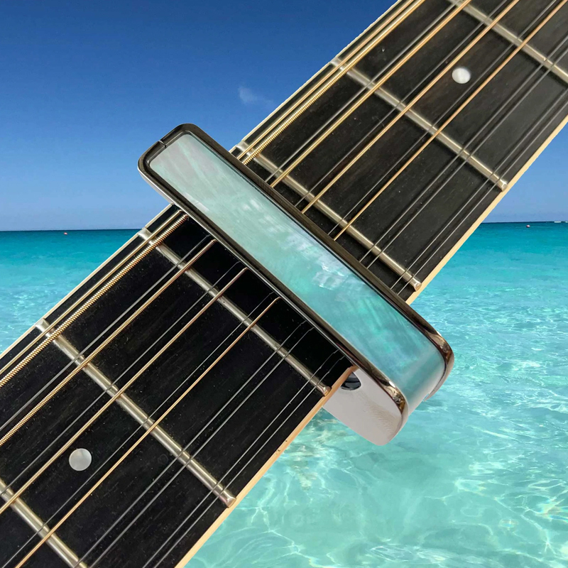 タリア カポ Thalia Capos Limited Series AZURE SEA / Chrome / CH-AzureSea ギター 12インチフレットパッド付属