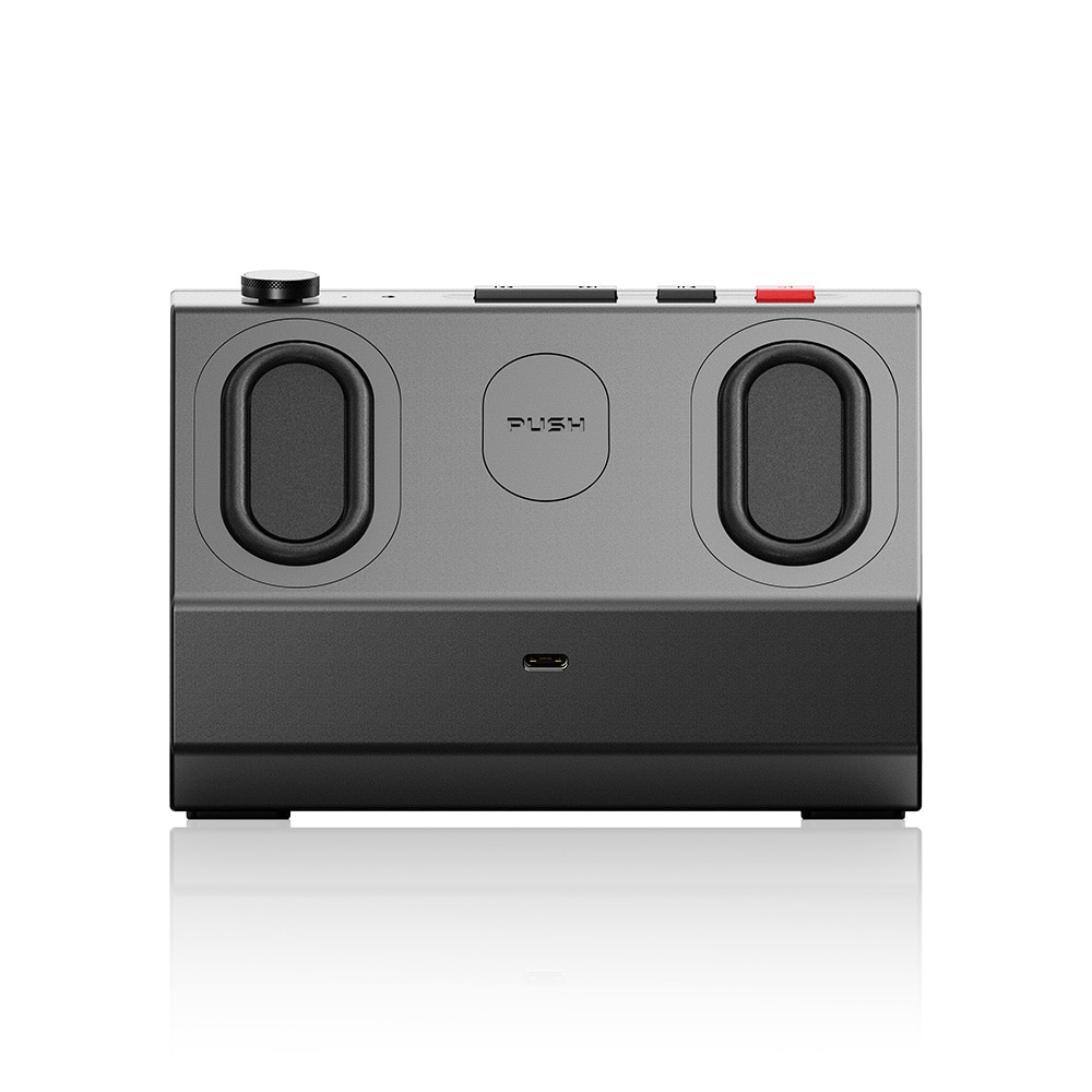 《7/31発売》 FIIO JM21/M21/M33シリーズ専用 Bluetoothスピーカー RETRO BOX ブラック (FIO-RETROBOX-B) ブラック DZONE