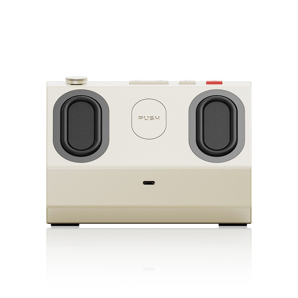 《7/31発売》 FIIO JM21/M21/M33シリーズ専用 Bluetoothスピーカー RETRO BOX ホワイト (FIO-RETROBOX-W) ホワイト DZONE