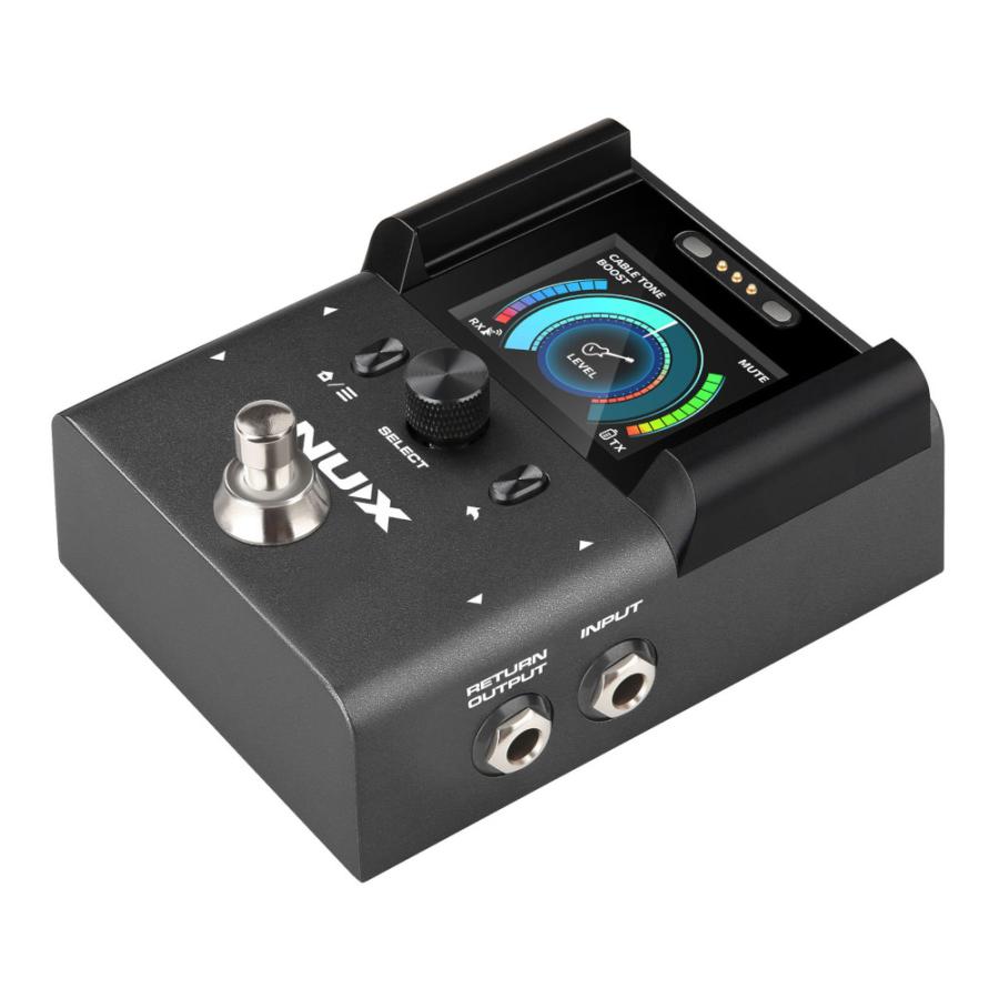LAST 1台》 NUX B-8 2.4GHz ギター/ベース用ワイヤレスシステム ペダル