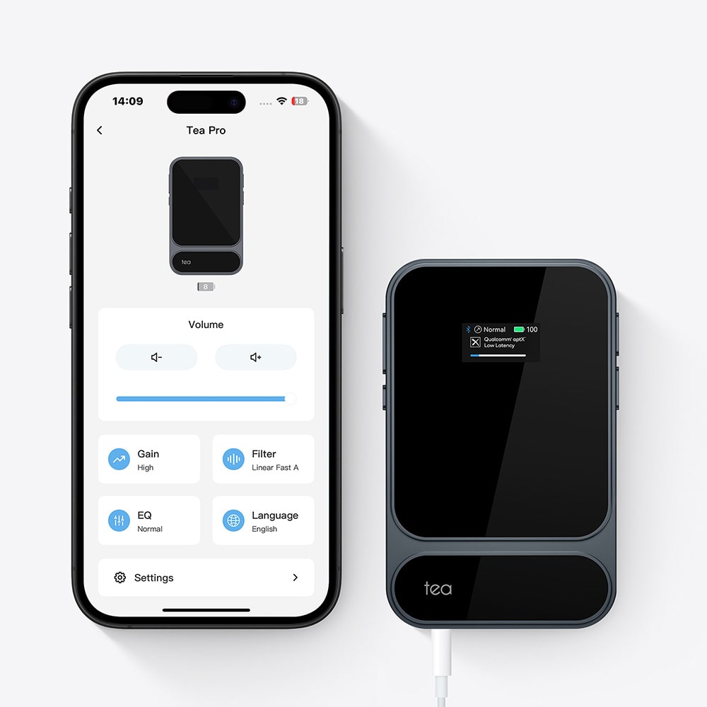 KHADAS ポータ ブル DAC/ヘッドホンアンプ Tea Pro 《USB Type-C / Bluetooth 対応》