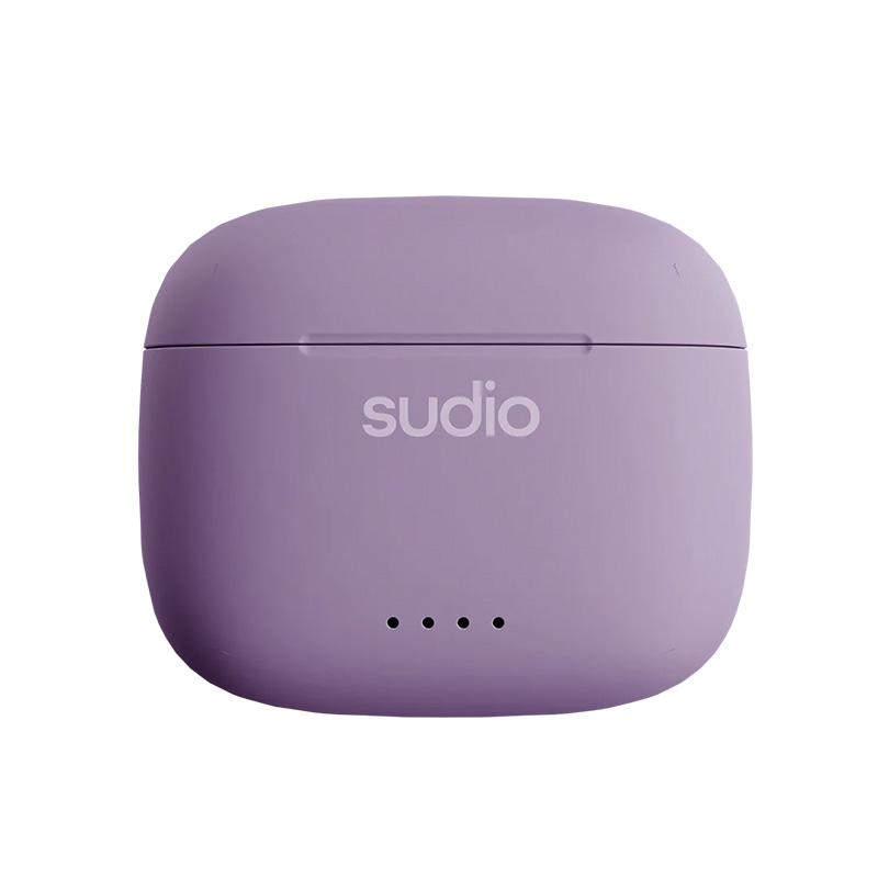SUDIO ワイヤレス イヤホン A1 パープル Bluetooth5.3 IPX4レベル防水 マイク付き 軽量【国内正規品】