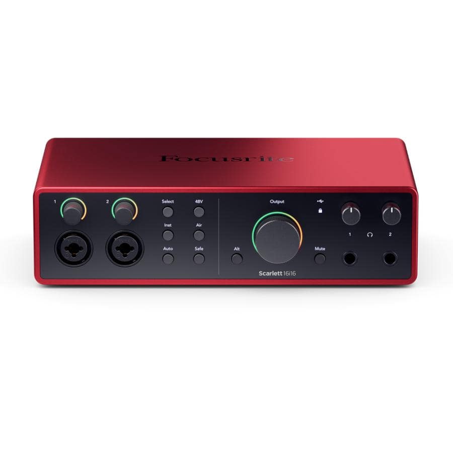 Focusrite オーディオ インターフェイス Scarlett 16i16 4th Gen フォーカスライト DTM
