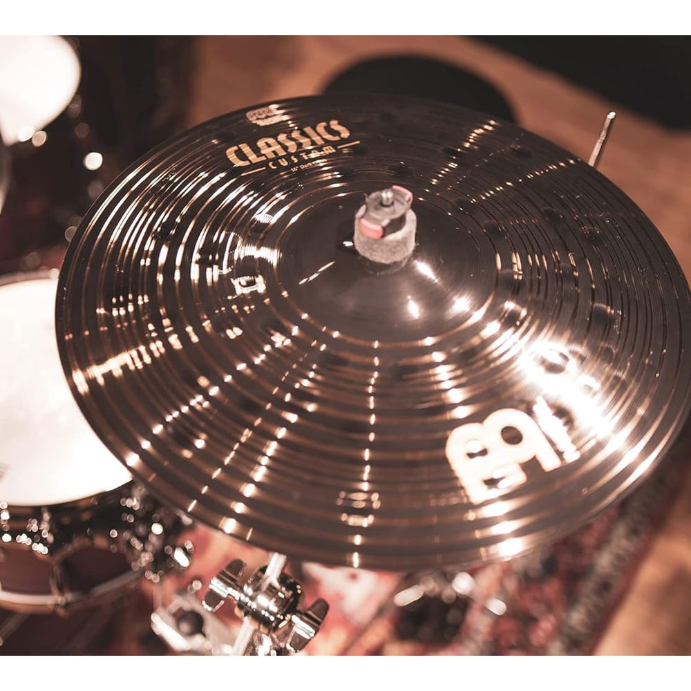 MEINL Cymbals マイネル Classics Custom Dark Series シンバルセット 14 Hihat/ 16 Crash/ 20 Ride Dark Cymbal Set CCD141620 【国内正規品】