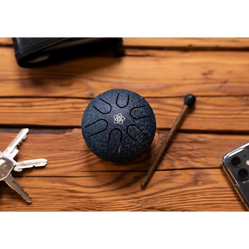 MEINL マイネル Sonic Energy Collection ポケットスチールタングドラム 3インチ A Major / PSTD2NBVF 【Navy Blue】 手のひらサイズ マレット付属