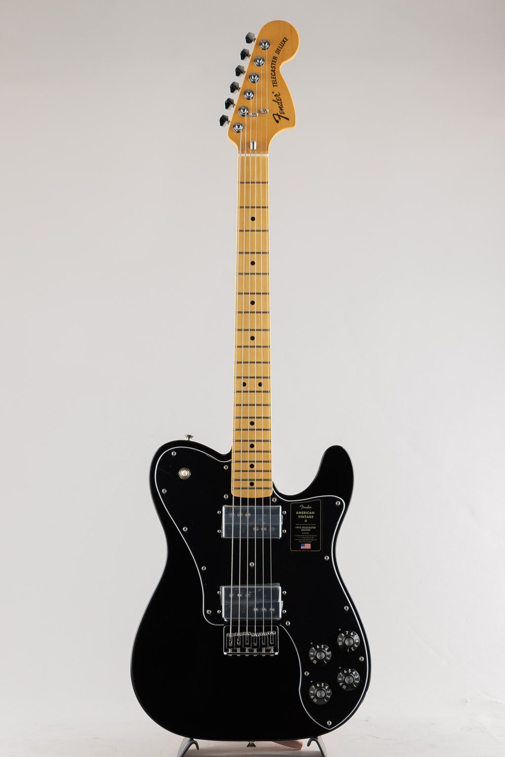 American Vintage II 1975 Telecaster Deluxe/Black/M【SN:V16406】