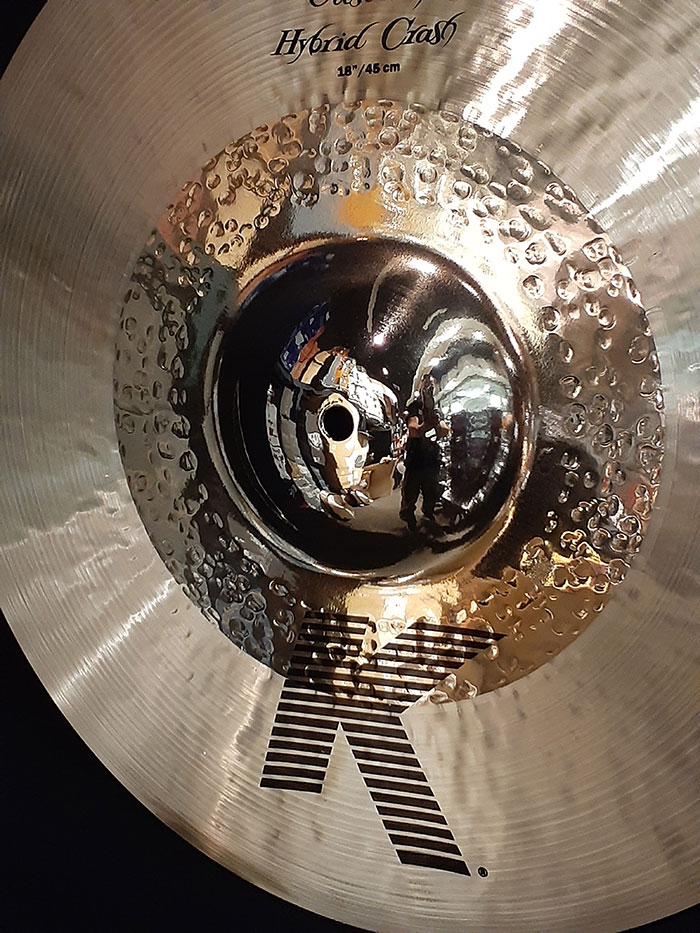 【最終値下げ】K Custom Hybrid Crash 18インチ（割れあり） 18