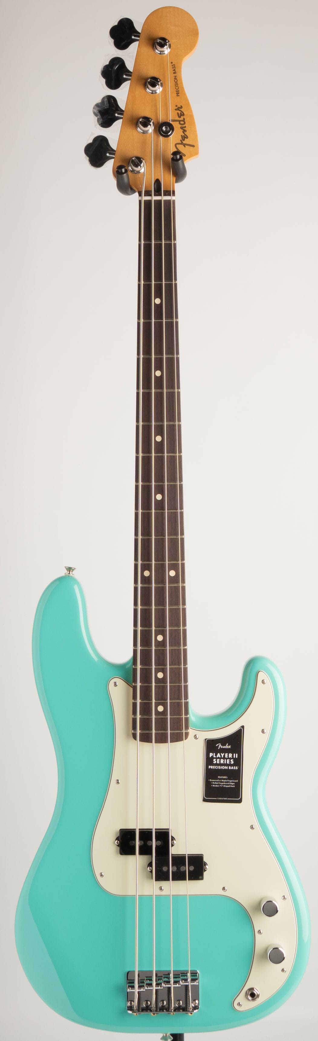 75th Anniversary Player II Precision Bass / Seafoam Green SFMG MIKIGAKKI RHYTHM SQUARE BassSide