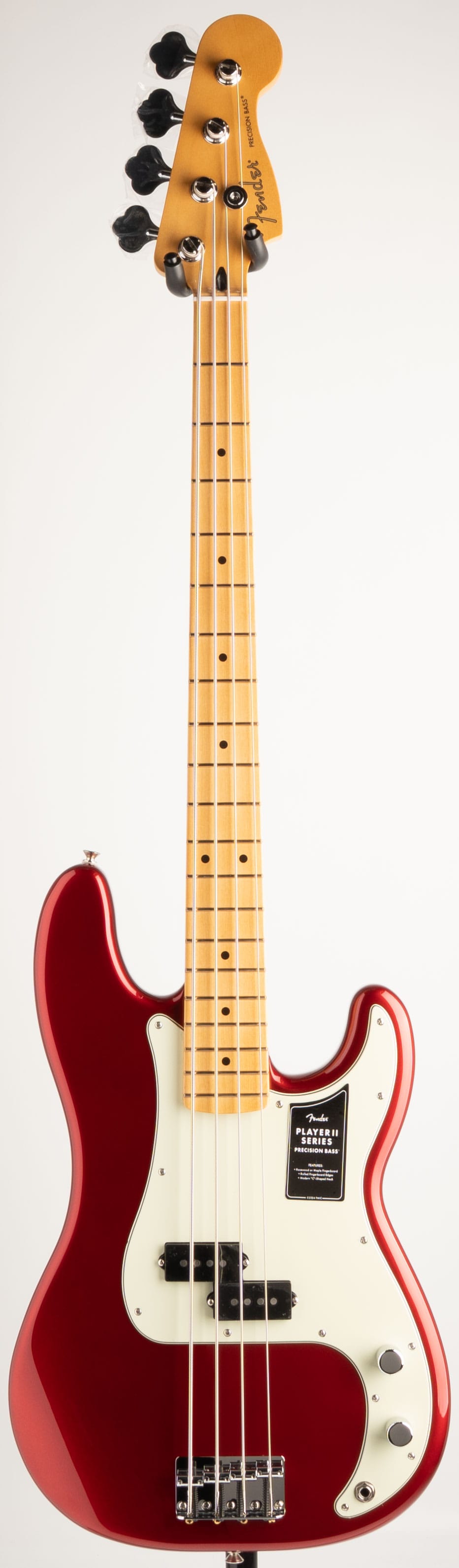 75th Anniversary Player II Precision Bass / Candy Apple Red