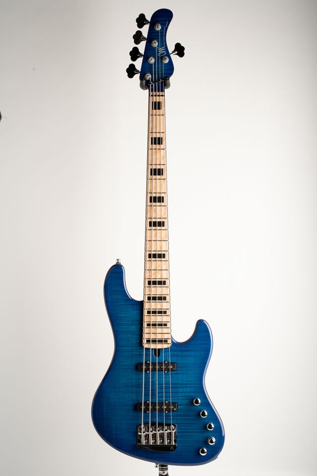 Jabba Custom 5 AAA Flame Maple Top Infinite Blue Gloss