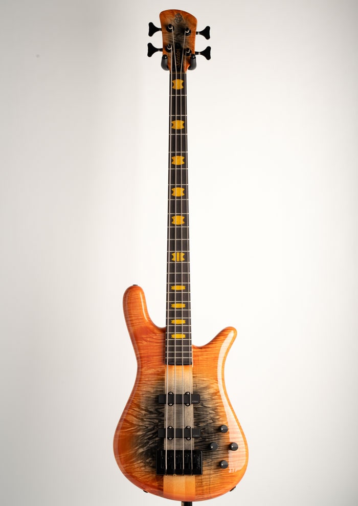NS-2J Master Grade Premium Flame Maple Solid Body