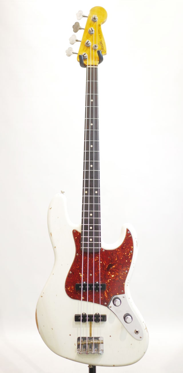 LTD Namm 1960 Jazz Bass Relic Aged Olympic White 2017