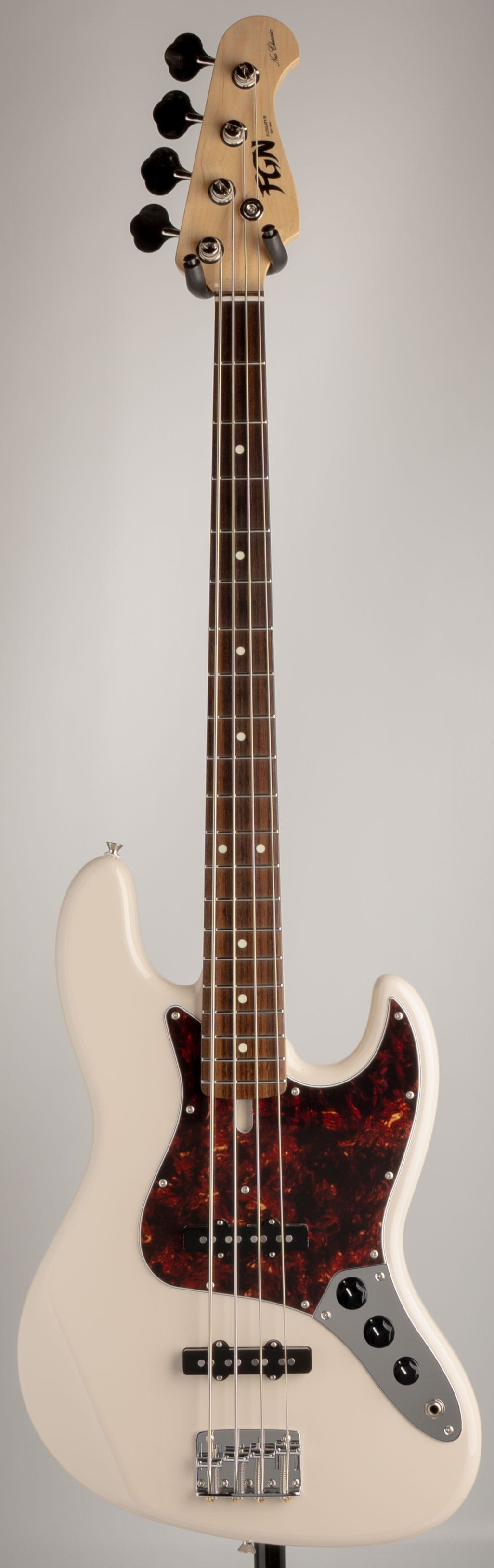 Neo Classic NJB100RAL (VWH) VWH(ヴィンテージホワイト) MIKIGAKKI RHYTHM SQUARE BassSide