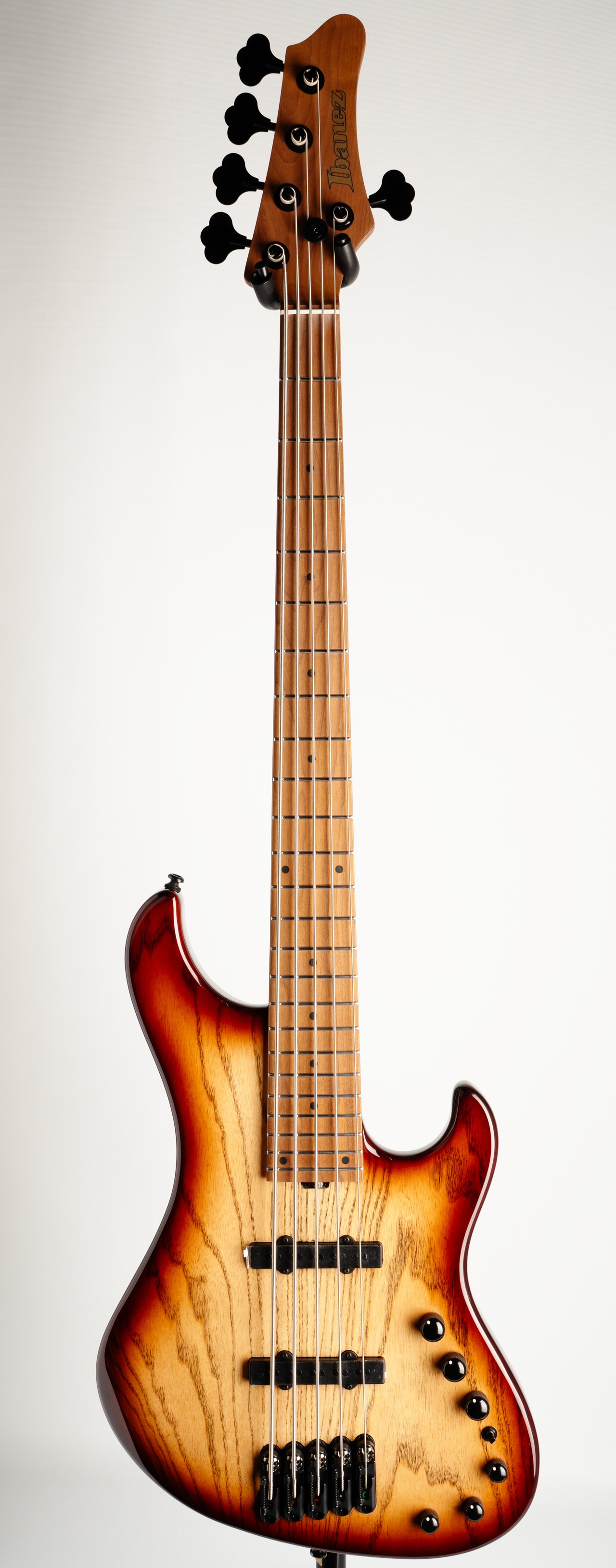MDM1305-NAB “SPOT MODEL” / Natural Stained Amber Burst MDM1305-NAB MIKIGAKKI RHYTHM SQUARE BassSide