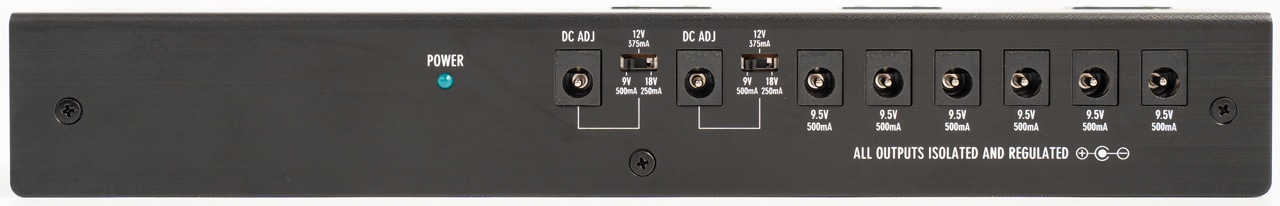 PT-6D AC POWER DISTRIBUTOR with DC POWER SUPPLY【初回入荷分・即納可能】