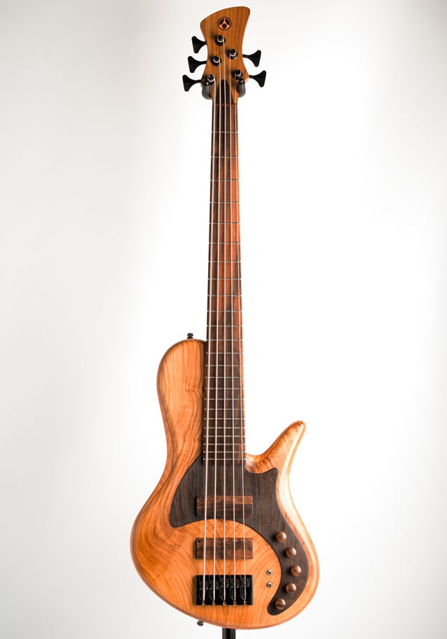 Halo 5strings Olive Top & Beeswing Solomon padouk