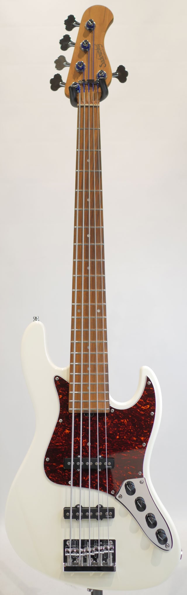 MX21 VJ5 / Olympic White / Morado Fingerboard