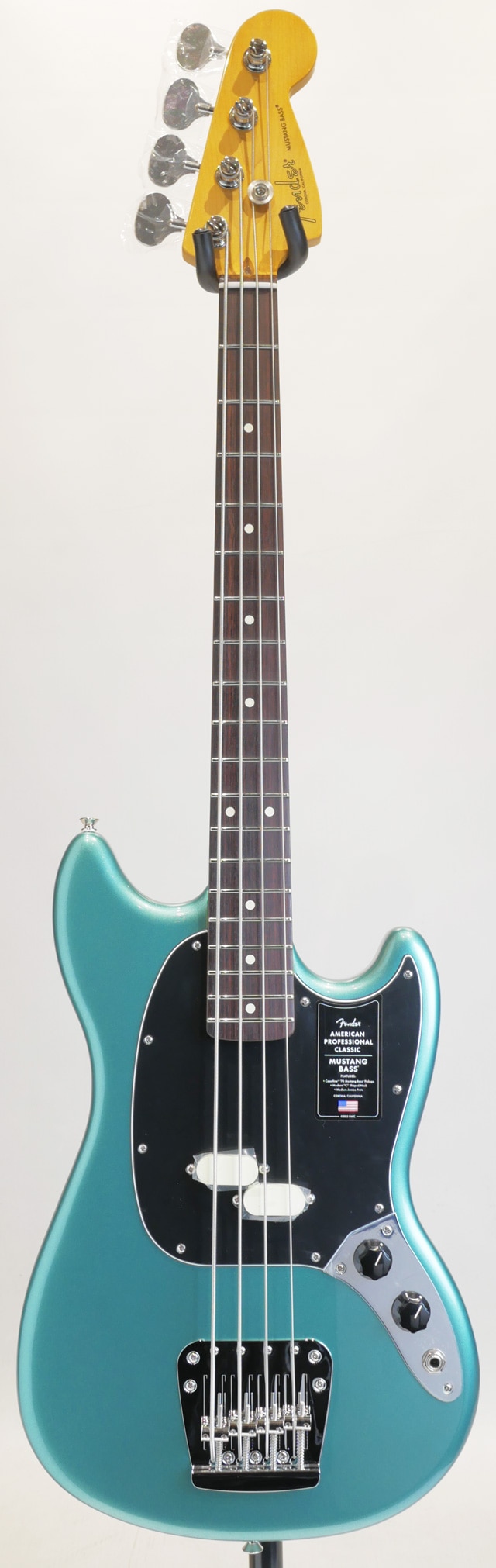 American Professional Classic Mustang Bass Faded Sherwood Green Metallic Faded Sherwood Green Metallic BASS SIDE