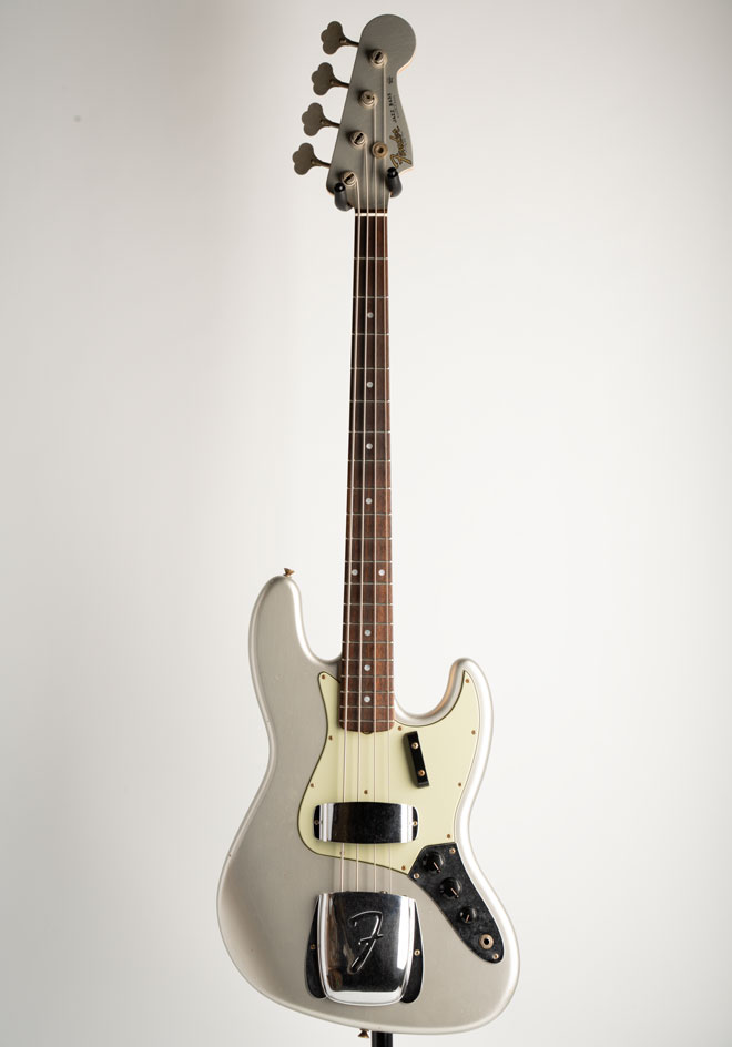 【ジャパンビンテージ】　レスポールベース 2025 Collection Time Machine 1965 Jazz Bass Journeyman Relic Faded