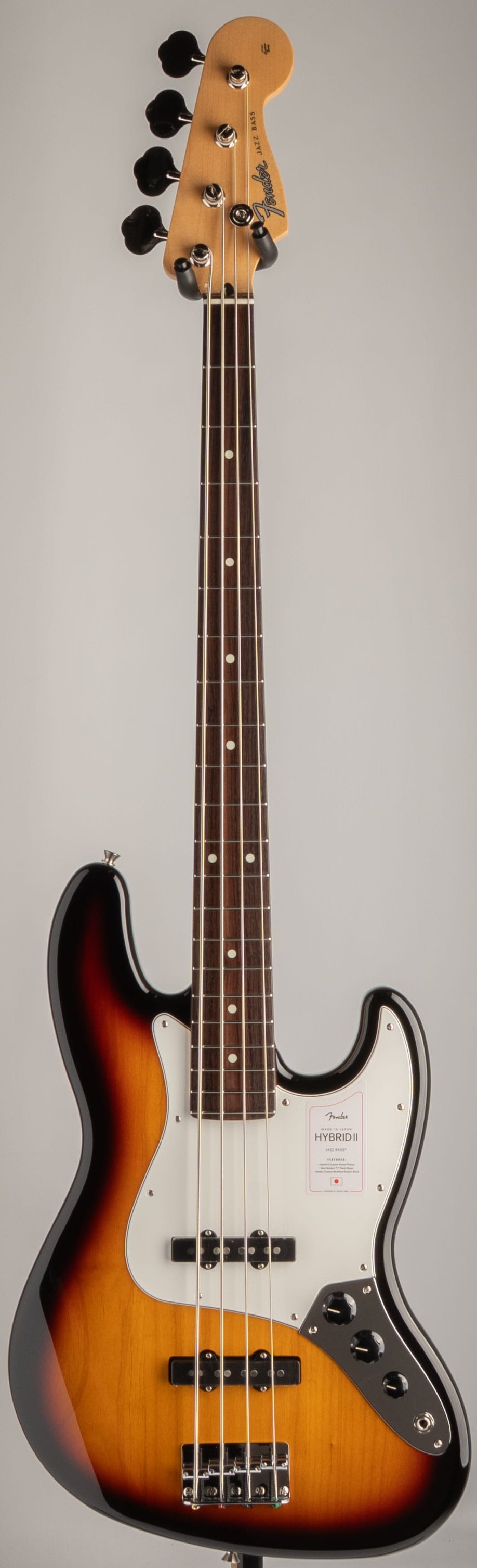 MADE IN JAPAN HYBRID II JAZZ BASS / 3-Color Sunburst (Rosewood