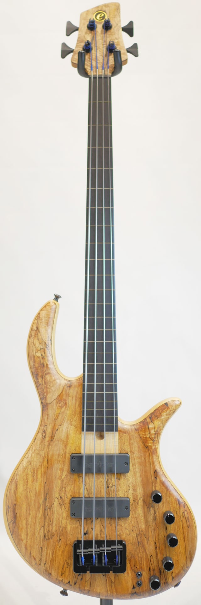 Gold Series e-volution4 Spalted Maple -Fretless-