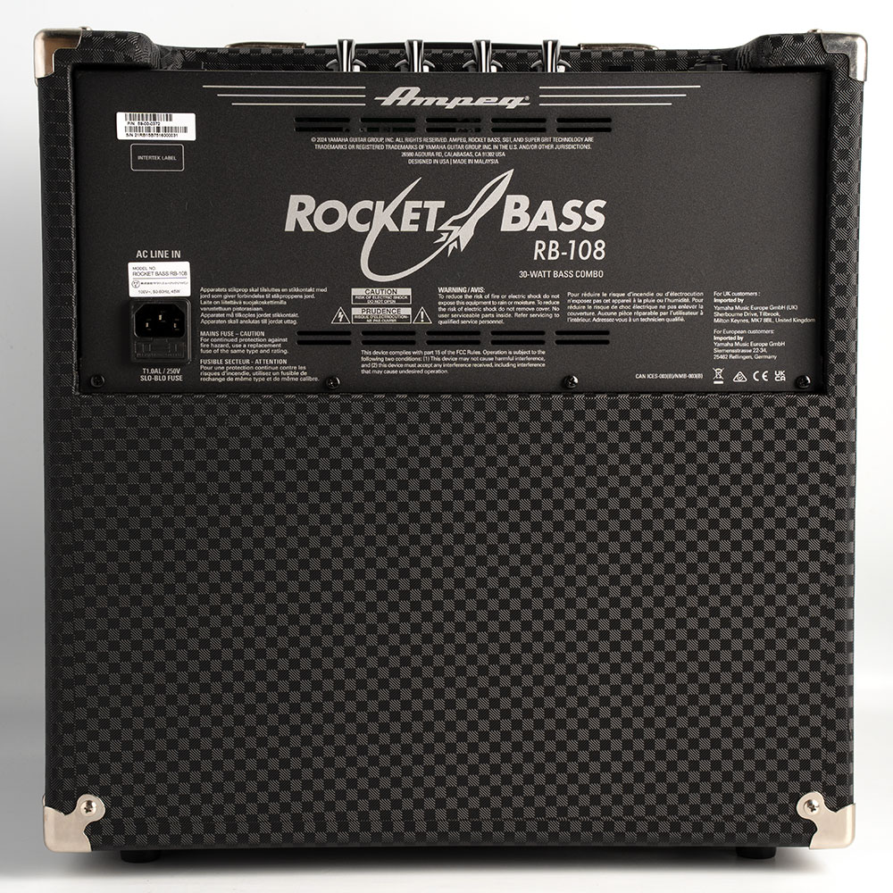 RB-108 Rocket Bass(MIKIGAKKI RHYTHM SQUARE BassSide RB108): アンプ