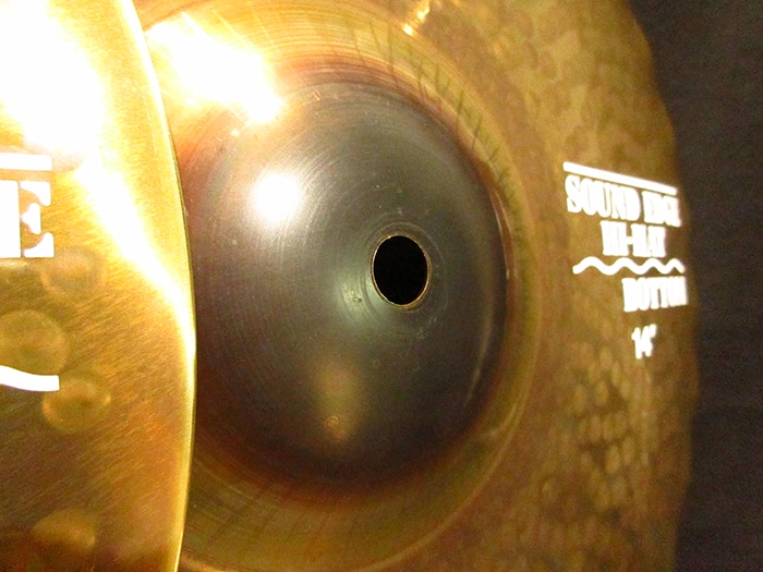中古品】 RUDE 14” Sound Edge HiHats 880g/1,133g: ドラム