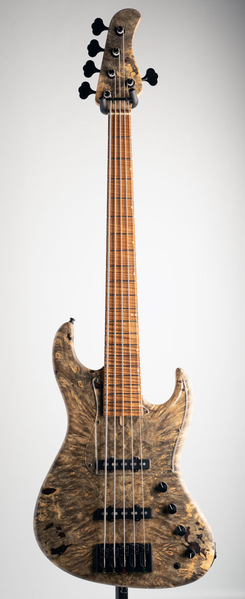 Vibe-5 19pitch Buckeye Burl Top #206
