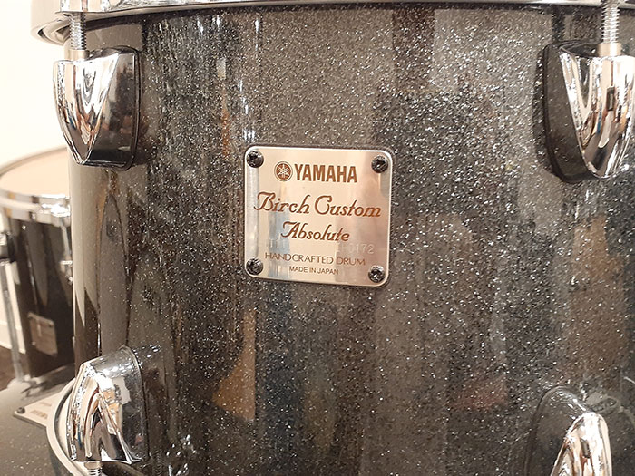 美品中古・Made in Japan】Birch Custom Absolute Black Sparkle 3点