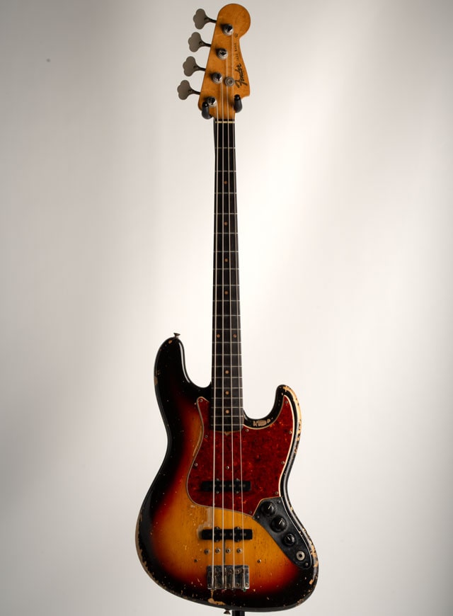 Jazz Bass 3tone Sunburst 1962-63