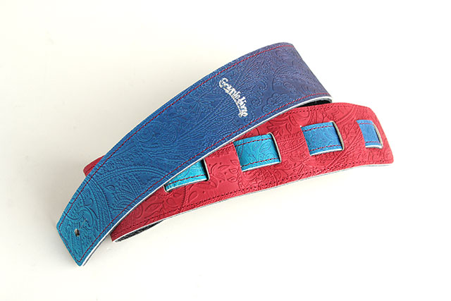 【Special Edition】G-Premium Paisley Slim Blue Red Fade