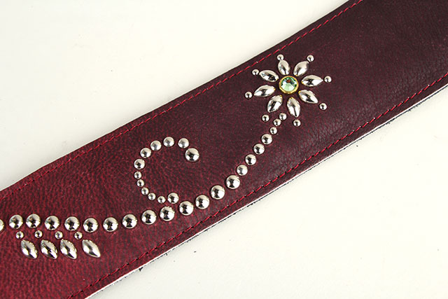 Studs Strap"Margaret" G-Premium Red Fade