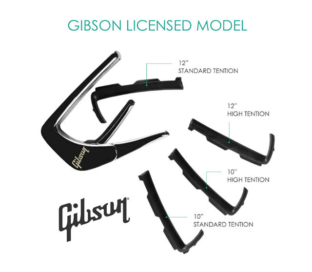 GIBSON BLACK CHROME SPLIT PARALLELOGRAM - INDIAN ROSEWOOD BLACK CHROME 梅田店